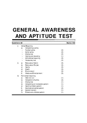 Philippine Air Force. Classification Test(PAFGCT) .